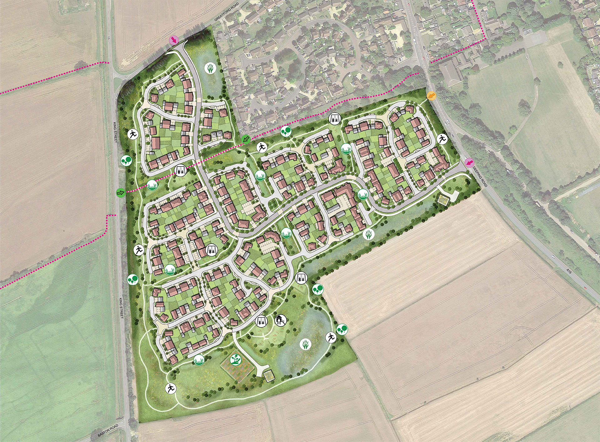 Illustrative masterplan